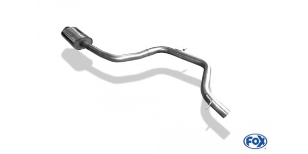 FOX front silencer - Ford Mondeo IV 2,5L