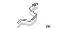 FOX front silencer - Ford Mondeo IV 2,5L