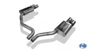 FOX final silencer right/left double flow - 2x100 Typ 16 right/left - Audi S8 4H