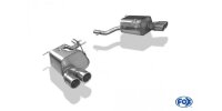 FOX Endschalldämpfer 2x76 Typ 16 - Mercedes SLK 172 AMG Line
