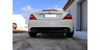 FOX Endschalldämpfer 2x76 Typ 16 - Mercedes SLK 172 AMG Line