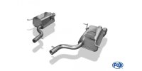 FOX final silencer right/left - 2x76 Typ 16 right/left - Mercedes SLK 172 AMG Line