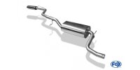 FOX Endschalldämpfer links 106x71 Typ 32 links - Ford Focus III Ecoboost Turnier/Kombi