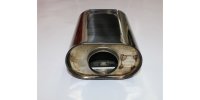 FOX welding tailpipe Typ 53 - 2. Wahl 135x80 mm / length:...