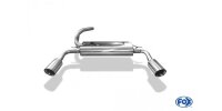 FOX Final Silencer exit 1x100 Typ 25 - Ford Focus III Turnier Ecoboost