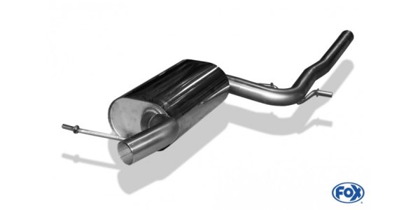 FOX front silencer - VW Jetta VI (ESD one-sided)