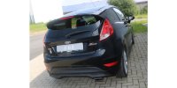 FOX Endschalldämpfer - 145x65 Typ 59 - Ford Fiesta VII Black/Red Edition 1,2/1,4D/1,6D