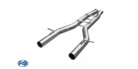 FOX middle silencer replacement tube - Audi S8 4E