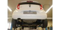 FOX tailpipe system left fits to original or FOX-final silencer - 145x60 Typ 59 left - Seat Mii / Skoda Citigo / VW up!