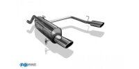 FOX final silencer exit right/left - 115x85 Typ 32 right/left - Opel Corsa E