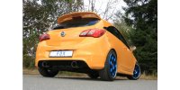 FOX final silencer across exit right/left - 1x100 Typ 25 right/left - Opel Corsa E OPC