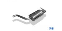 FOX final silencer - 2x76 Typ 16 - Mercedes 190 W201