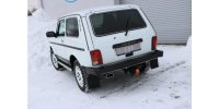 FOX Endschalldämpfer quer Ausgang links - 145x65 Typ 59 links - Lada Niva 4x4