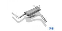 FOX Final Silencer across exit 1x45 Typ 10 - Lada Niva 4x4