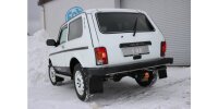 FOX Final Silencer across exit 1x45 Typ 10 - Lada Niva 4x4