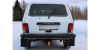 FOX Final Silencer across exit 145x65 Typ 59 - Lada Niva 4x4