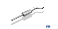 FOX front silencer - Renault Clio IV 1,2L