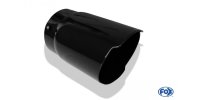 FOX Cover black - 100mm tailpipe sleeve with grub screws for Tailpipe Ø90 - length: 150mm