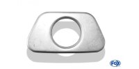 FOX lid for Tailpipe trapez 142x78mm - hole:...