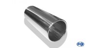 FOX welding tailpipe Typ 12 Ø 114 mm / length: 300 mm - around / rolled up / straight / without absorbers