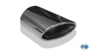 FOX welding tailpipe Typ 38 - left 115x85 mm / length:...