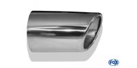 FOX welding tailpipe Typ 38 - left 115x85 mm / length:...