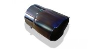 FOX Cover colour - 80mm tailpipe sleeve with grub screws...