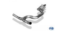 FOX middle silencer incl. Y-Adapter - VW Passat 3C...