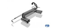 FOX Final Silencer across exit incl. flex piece 1x100 Typ...
