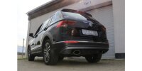 FOX Final Silencer exit 160x90 Typ 38 - VW Tiguan II Gasoline 4-Motion