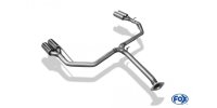 FOX tailpipe system right/left fits to FOX-middle silencer - 2x80 Typ 17 right/left - Toyota RAV 4 IV