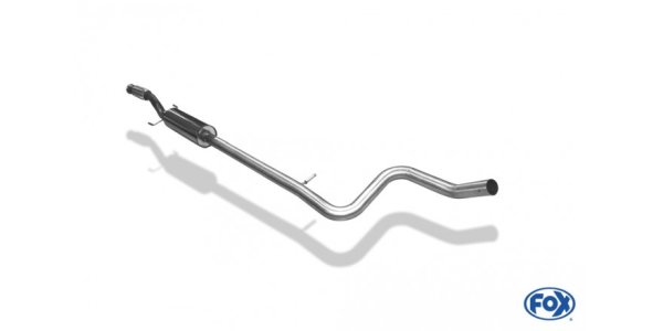 FOX front silencer - Peugeot 207 (SW) / 208