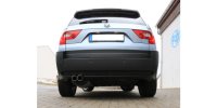 FOX final silencer to front silencer - 2x80 Typ 25 - BMW X3 X53