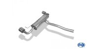 FOX Final Silencer across exit 129x106 Typ 32 - Opel Astra K