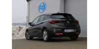 FOX Final Silencer across exit 129x106 Typ 32 - Opel Astra K