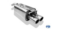 FOX final silencer - 2x76 Typ 16 - Audi 100/A6 C4 (FWD)