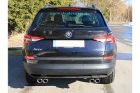 FOX Endschalldämpfer 2x88x74 Typ 32 - Skoda Kodiaq 4x4