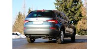 FOX final silencer across - 2x80 Typ 25 right/left - ailpipes in bumper - Skoda Kodiaq 4x4