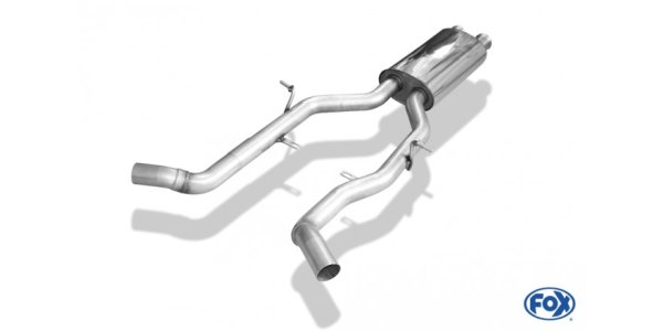 FOX front silencer - Mercedes C-Class 6-Cylinder 3,5L W204/S204