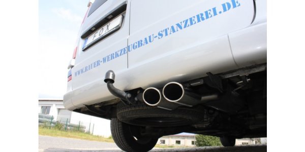 FOX final silencer - 2x115x85 Typ 32 - Mercedes Vito/Viano W639 (w/o Compact)