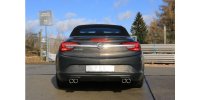 FOX final silencer across exit right/left - 2x76 Typ 12 right/left - Opel Cascada