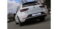 FOX Endschalldämpfer 2x80 Typ 25 - Seat Leon 5F ST...