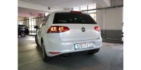 FOX Endschalldämpfer rechts/links - 160x90 Typ 38 rechts/links - VW Golf VII (starre Hinterachse)