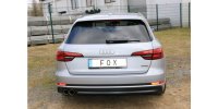 FOX Endschalldämpfer - 2x80 Typ 25 - Audi A4 B9 3,0L TDI quattro