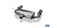 FOX final silencer right/left - 1x100 Typ 25 right/left - Audi TT FV3 quattro