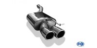 FOX final silencer - 2x90 Typ 16 - Seat Leon 5F ST (independent suspension)