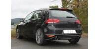 FOX Endschalldämpfer 1x100 Typ 16 - VW Golf 7 2,0L GTI