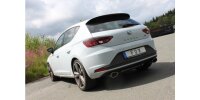 FOX Endschalldämpfer Ausgang rechts/links - 140x90 Typ 44 rechts/links - Seat Leon 5F Cupra