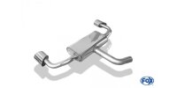 FOX Final Silencer exit 140x90 Typ 44 - Seat Leon 5F Cupra
