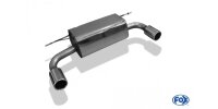 FOX Endschalldämpfer quer 1x90 Typ 12 - BMW F23 220i Cabrio